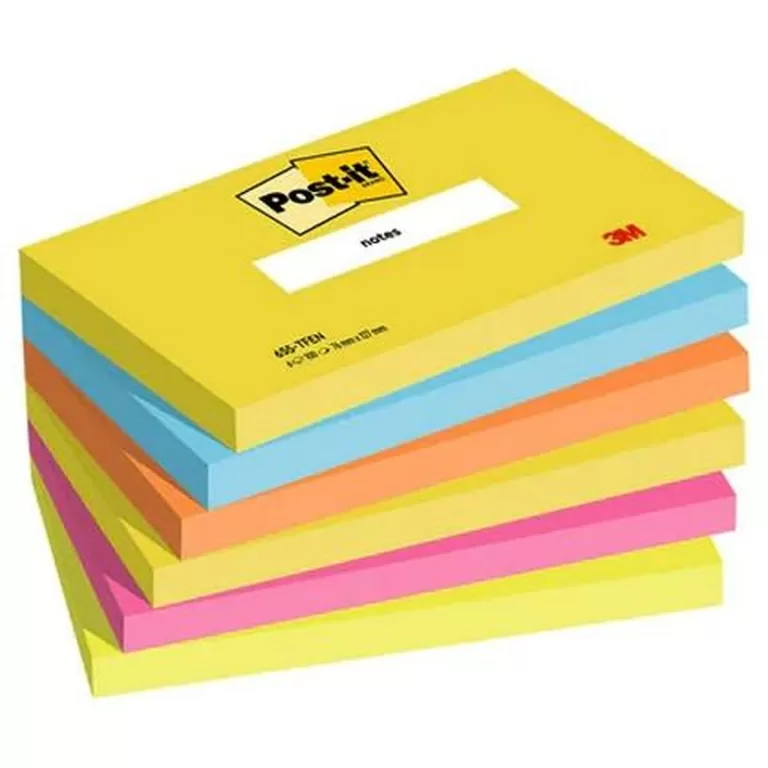Zelfklevende briefjes Post-it ENERGETIC Multicolour 7
