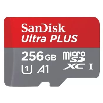 Sandisk MicroSDHC Elite Ultra 256GB 100MB/s Incl Adapter + 2Y Rescue P + 1Y Magisto
