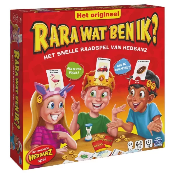 Spin Master Hedbanz Rara Wat Ben Ik?