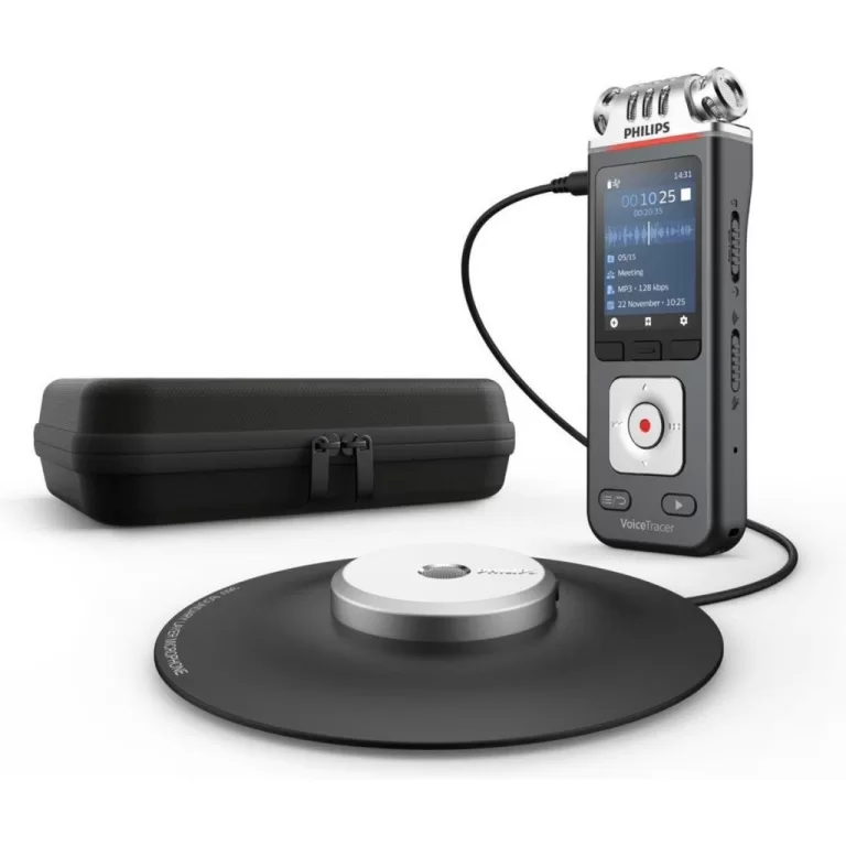 Philips DVT8110 VoiceTracer Recorder voor Vergaderingen Antraciet/Chroom