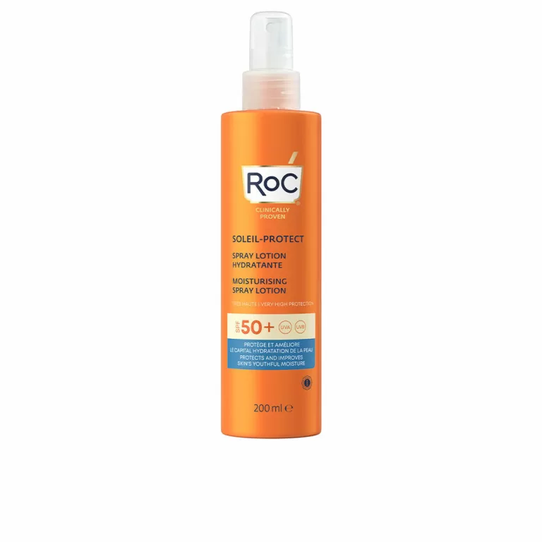 Zon Protector Spray Roc Hydraterend SPF 50 (200 ml)