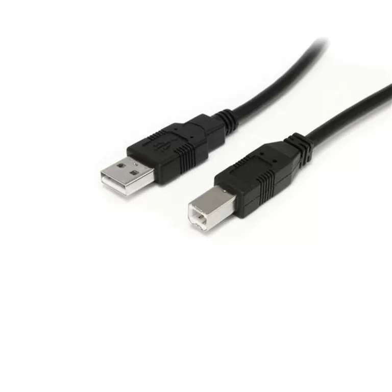 Kabel USB A naar USB B Startech USB2HAB30AC          Zwart