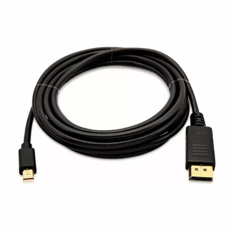 DisplayPort Mini naar DisplayPort Kabel V7 V7MDP2DP-03M-BLK-1E  Zwart
