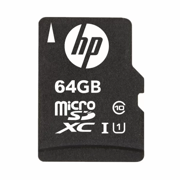 Micro SD geheugenkaart met adapter HP SDU64GBXC10HP-EF 64GB