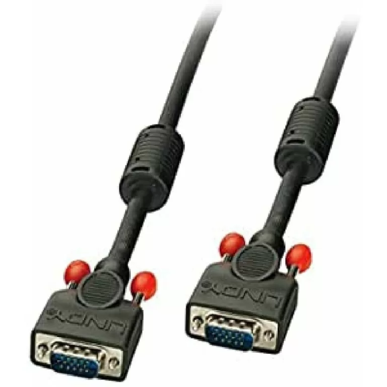 VGA-kabel LINDY 36375 Zwart 5 m