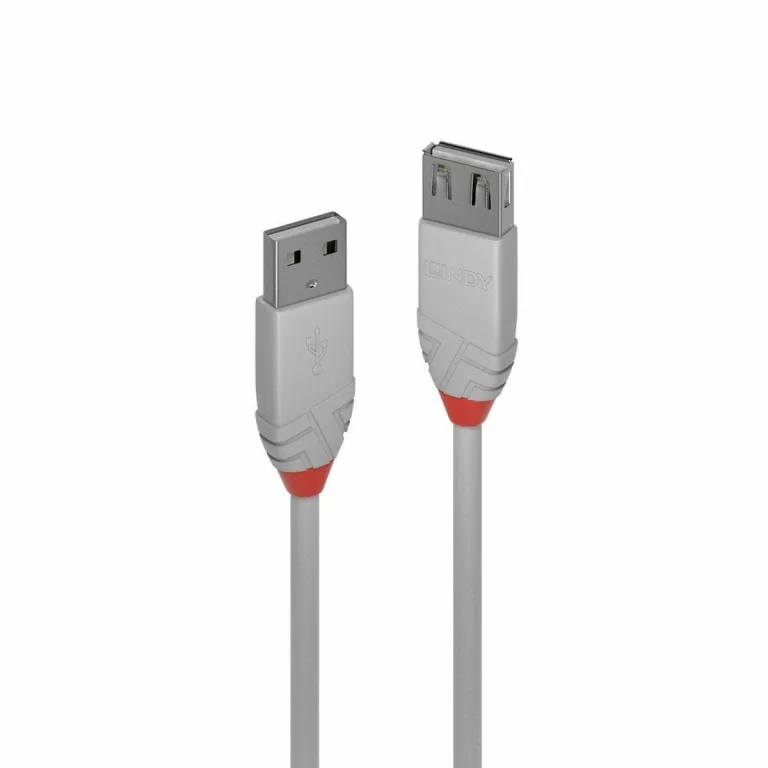 USB-kabel LINDY 36715 Grijs