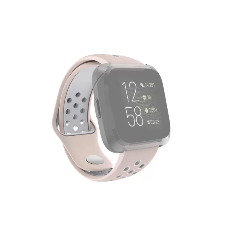 Hama Sportpolsband Voor Fitbit Versa 2/Versa (Lite) Ademend Horlogebandje Ro.