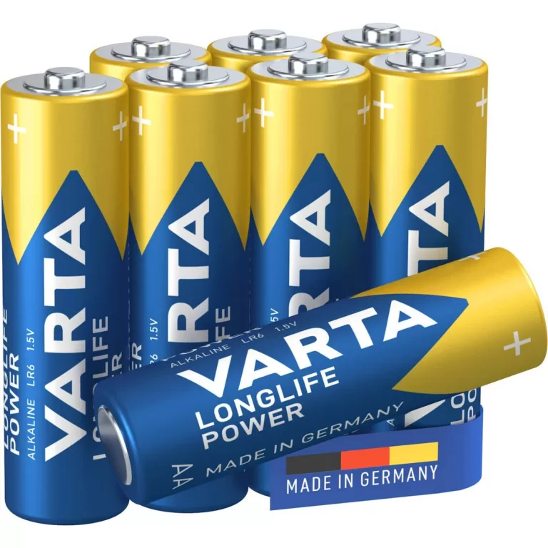Batterijen Varta Long Life Power AA (LR06) (8 Onderdelen)