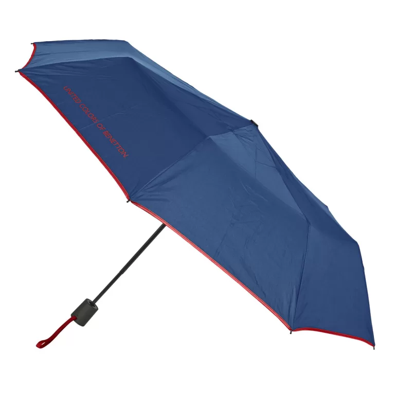 Opvouwbare Paraplu Benetton Marineblauw (Ø 93 cm)