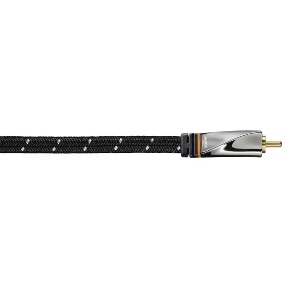 Avinity Digitale Cinch-kabel 1 Stekker - 1 Stekker Stof Verguld 1 M
