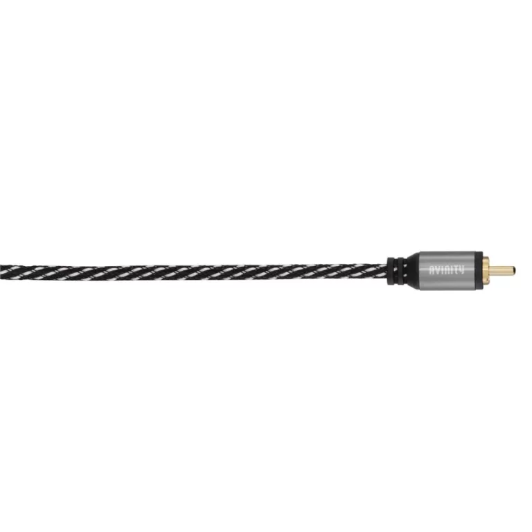 Avinity Digitale Cinch-kabel 1 Stekker - 1 Stekker Stof Verguld 1
