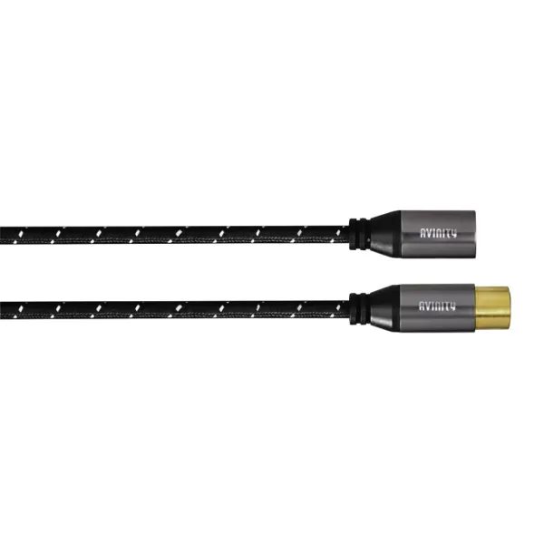 Avinity Audiokabel XLR-stekker - XLR-koppeling Stof Verguld 0