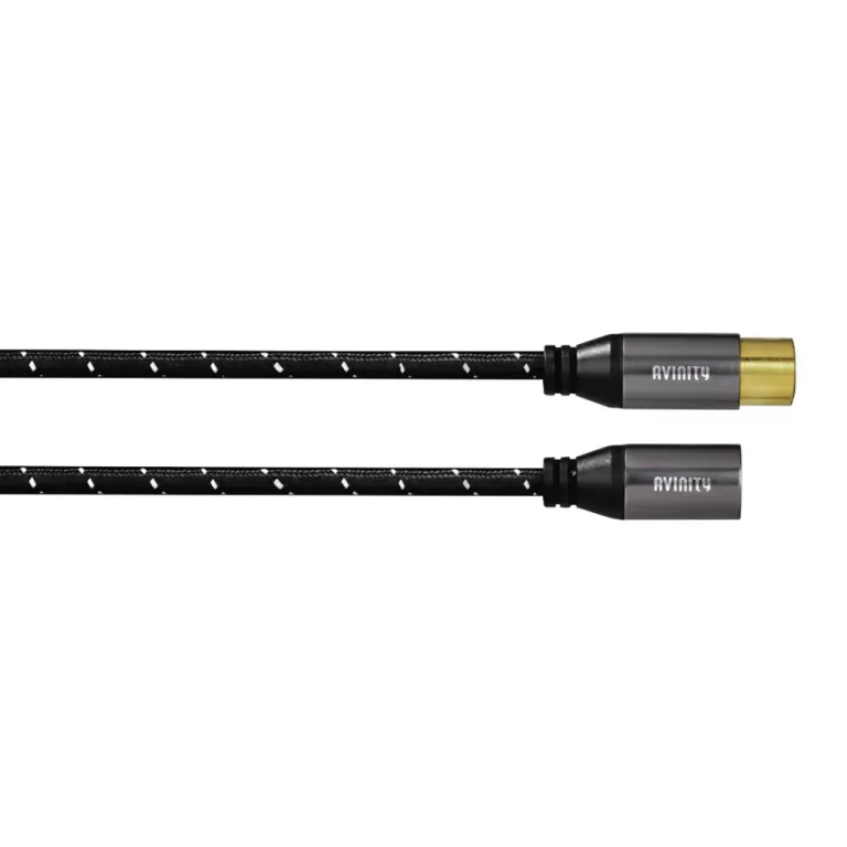 Avinity Audiokabel XLR-stekker - XLR-koppeling Stof Verguld 1
