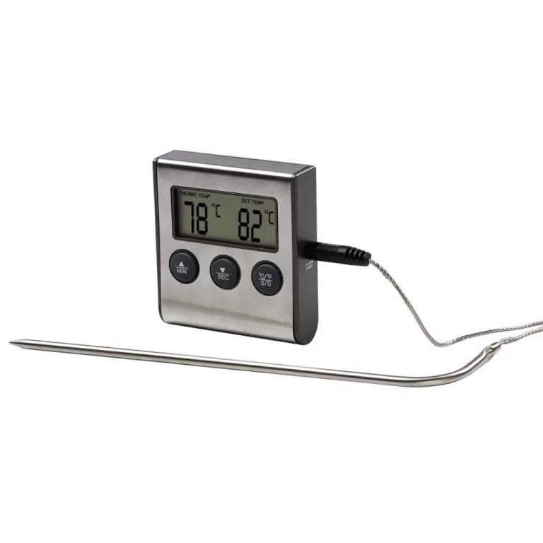 Xavax Digitale Vleesthermometer Met Timer Bedrade Sensor