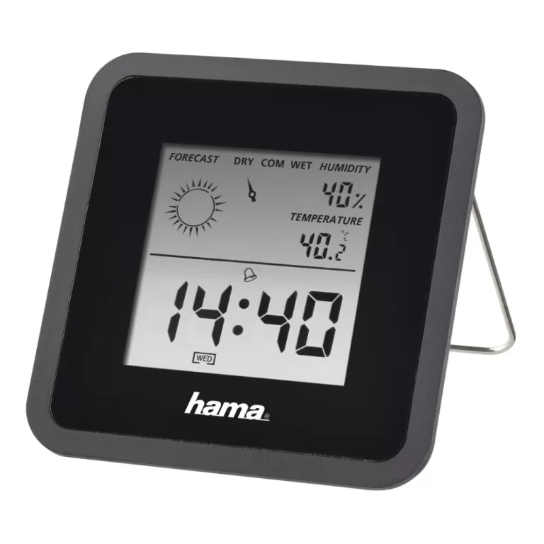 Hama Thermo-/hygrometer TH50 Zwart