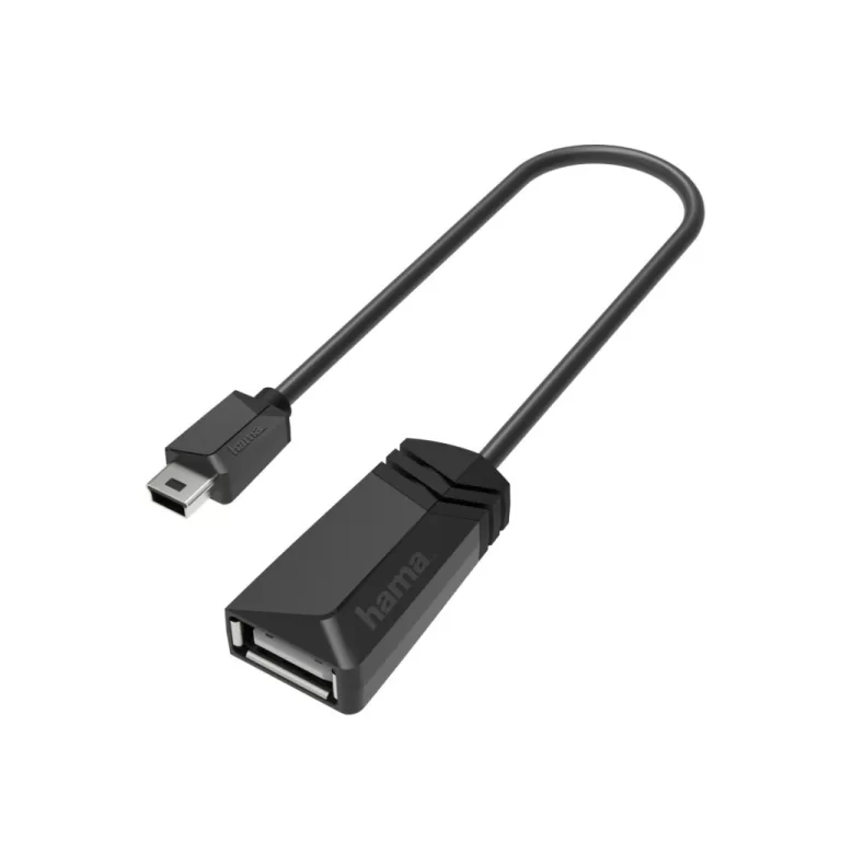 Hama USB-OTG-adapter Mini-USB-stekker - USB-aansluiting USB 2.0 480 Mbit/s