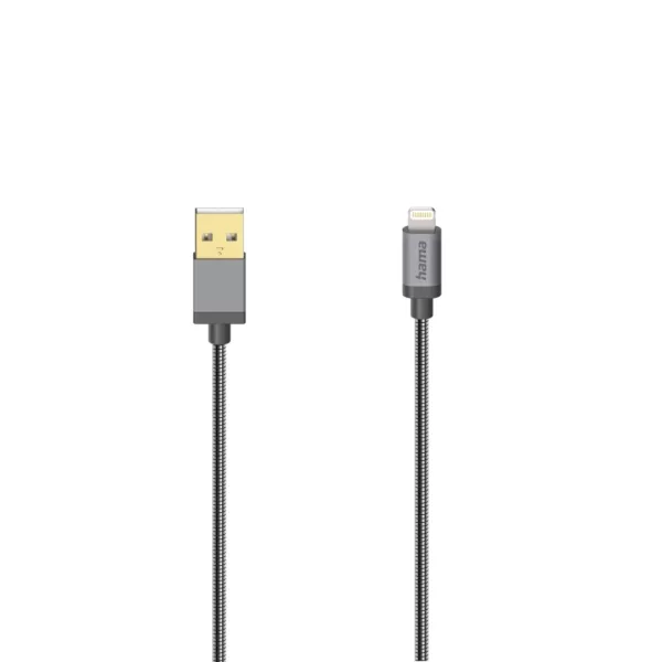 Hama USB-kabel Voor IPhone/iPad Met Lightning-connector USB 2.0 Metaal 0