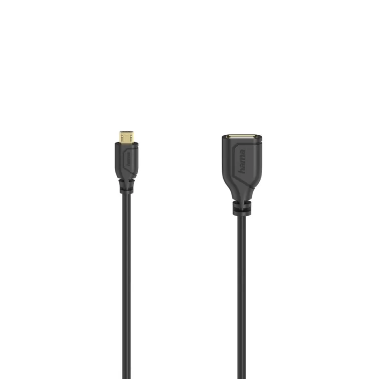 Hama Micro-USB-OTG-kabel Flexi-Slim USB 2.0 480 Mbit/s 0