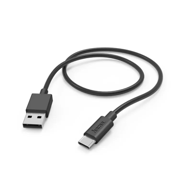 Hama Oplaadkabel USB-A - USB-C 1 M Zwart