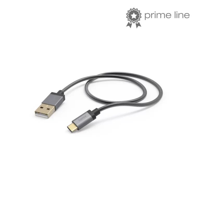Hama Oplaadkabel Metal USB-A - USB-C 1
