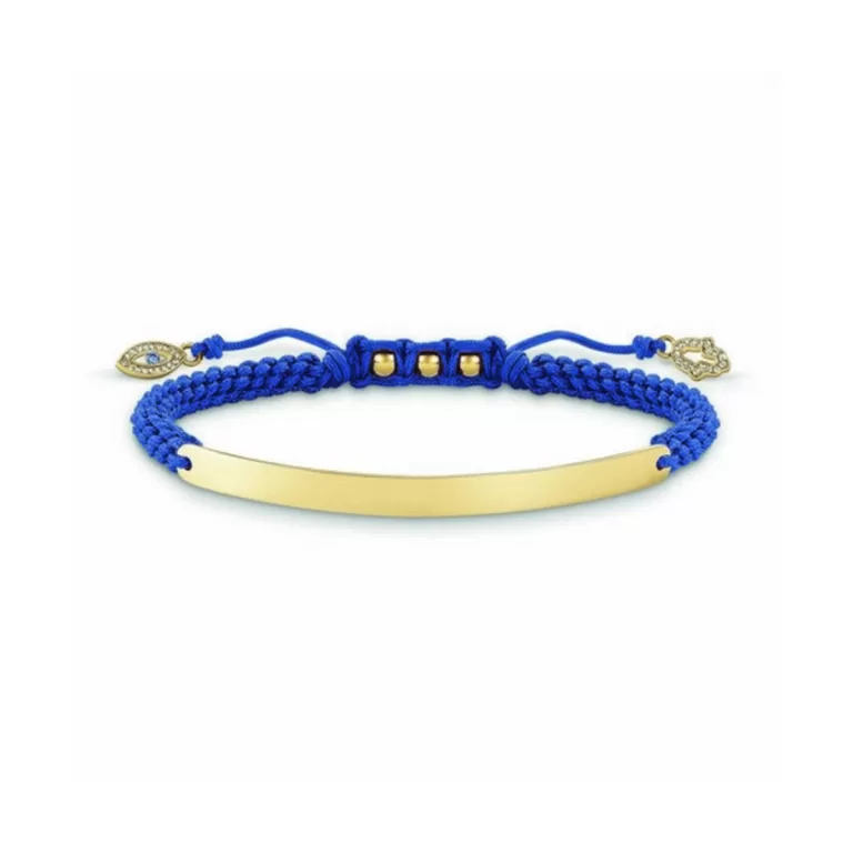 Armband Dames Thomas Sabo LBA0067-899-1 Blauw Zilver Gouden (21 cm)