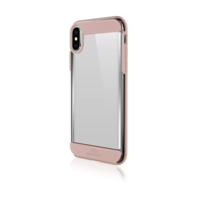 White Diamonds Cover Innocence Clear Voor Apple IPhone Xs Rose Gold