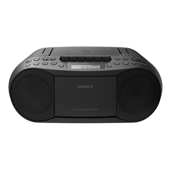 Sony CFDS70B Boombox + CD-Speler en Cassettespeler Zwart