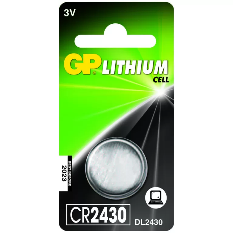 GP Batteries Knoopcel CR2430 Lituim 3V