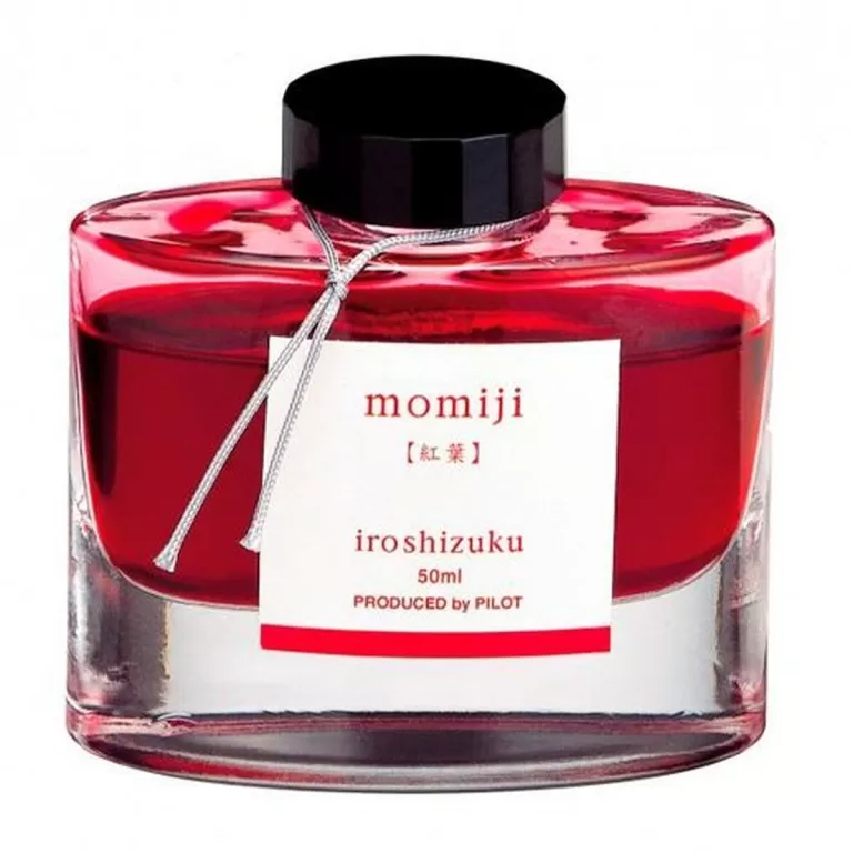 Inktpot Pilot Iroshizuku Momiji Autumn Leaves Rood (50 ml)