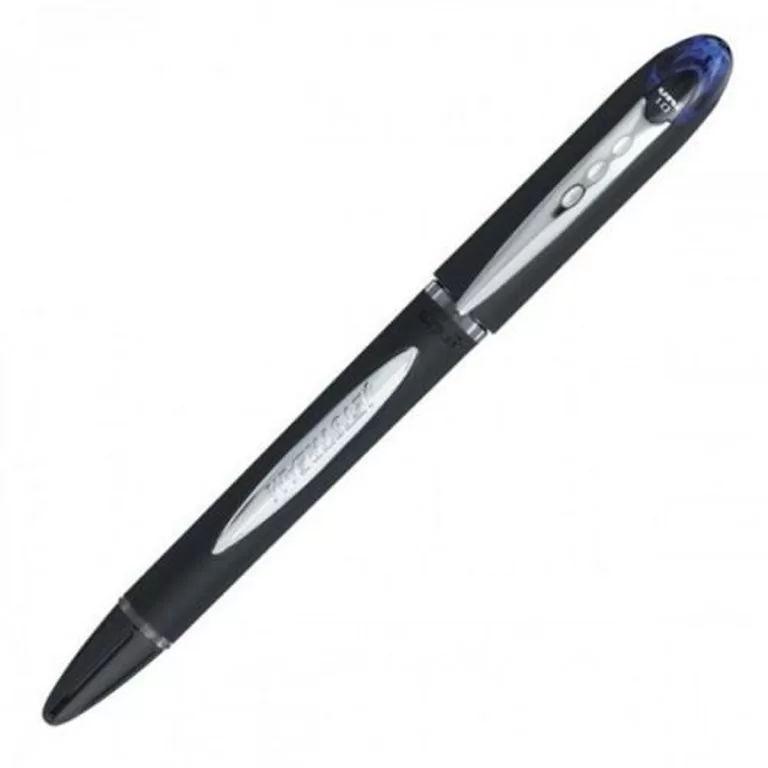Liquid ink ballpoint pen Uni-Ball Rollerball Jestsream SX-210 Blauw 12 Stuks