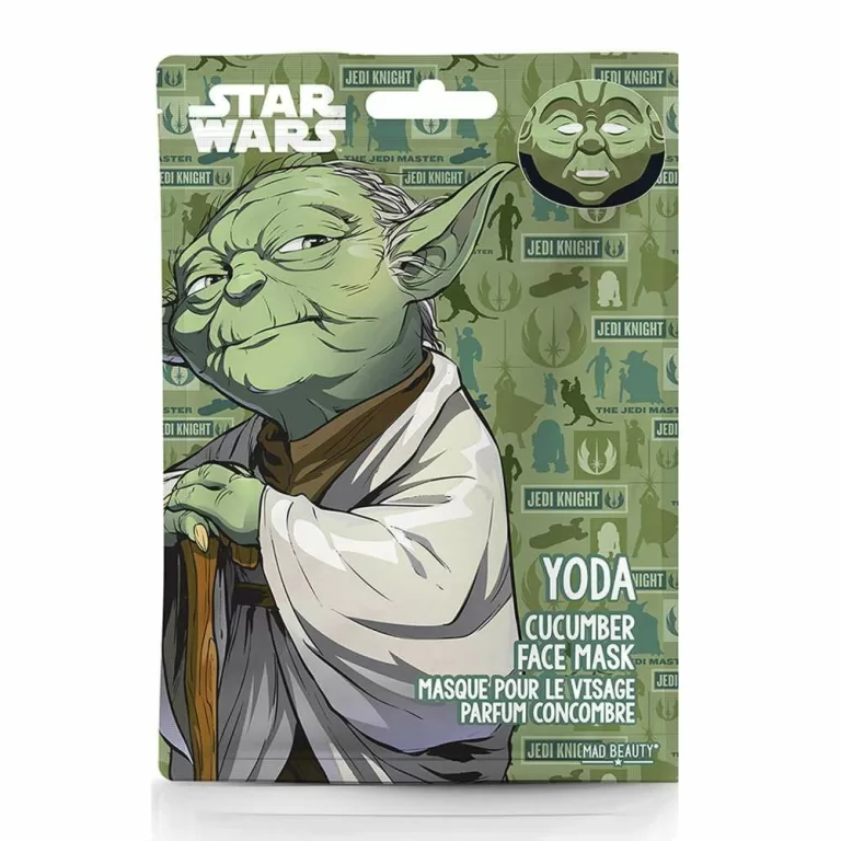 Gezichtsmasker Mad Beauty Star Wars Yoda Komkommer (25 ml)
