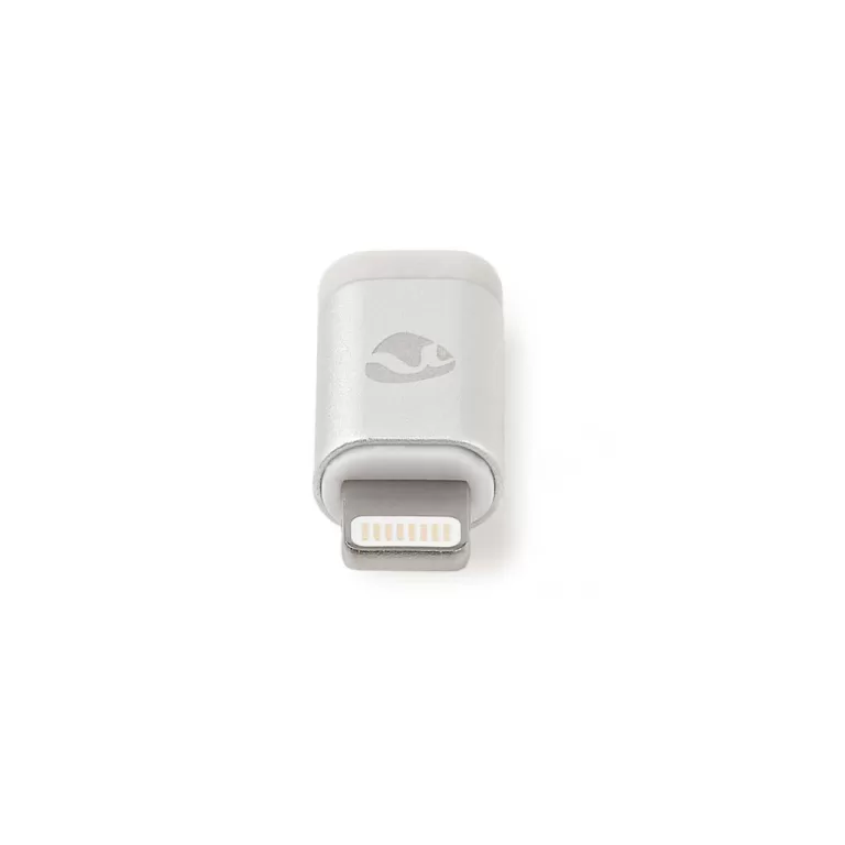 Nedis CCTB39901AL Apple Lightning-adapter Apple Lightning 8-pins Male - Usb Micro-b Female