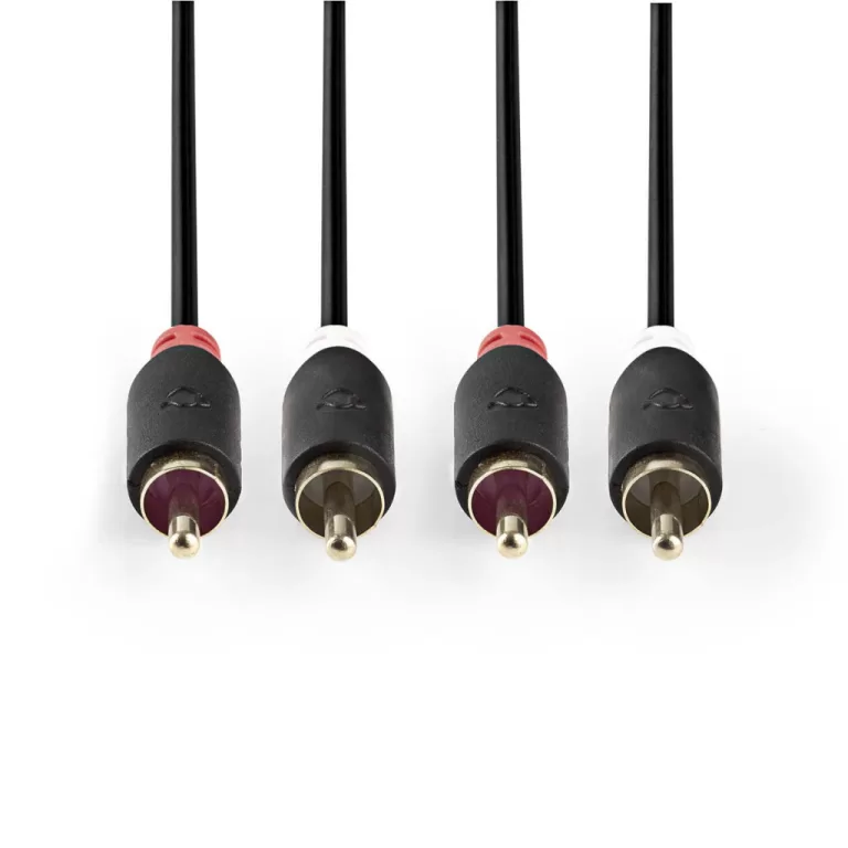 Nedis CABW24200AT20 Stereo Audiokabel 2x Rca Male - 2x Rca Male 2
