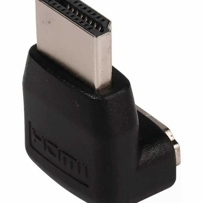 Nedis CVGB34901BK Hdmi-connector 90° Haaks Hdmi-connector - Hdmi Female Zwart