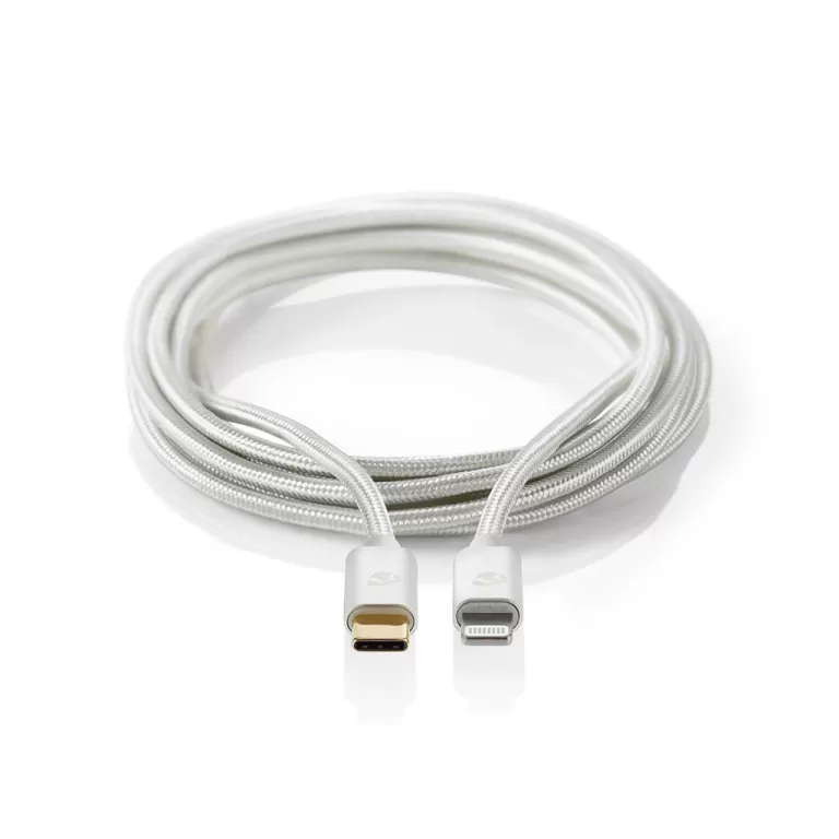 Nedis CCTB39650AL10 Apple Lightning-kabel Apple Lightning 8-pins Male - Usb-c 1