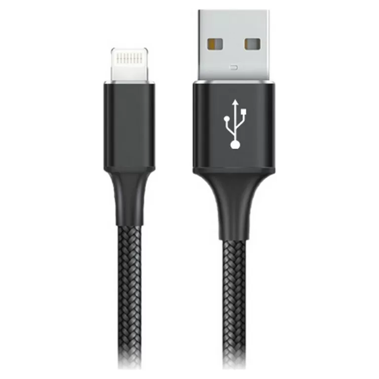 Kabel USB naar Lightning Goms Zwart 1 m