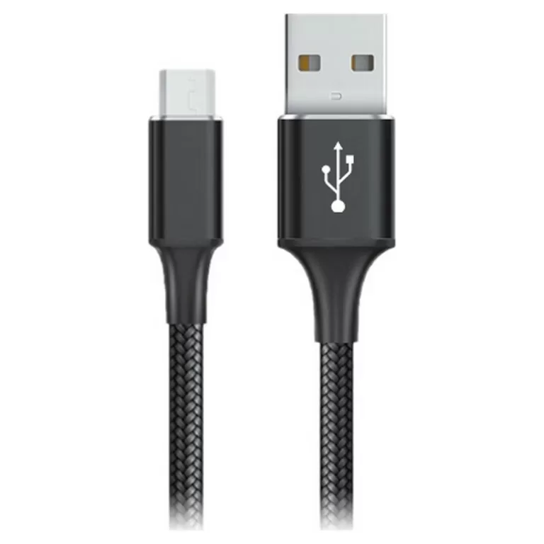 Kabel USB naar micro-USB Goms Zwart 1 m