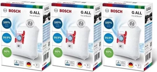 Bosch Stofzuigerzakken Type G All 12 stuks BBZ41FGALL