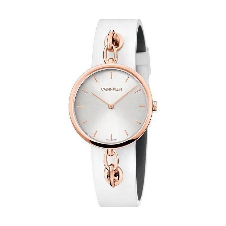 Horloge Dames Calvin Klein CHAIN (Ø 34 mm)