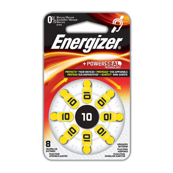 Energizer EN-53542573400 Zinc-air Batterij Pr70 1.4 V 8-blister