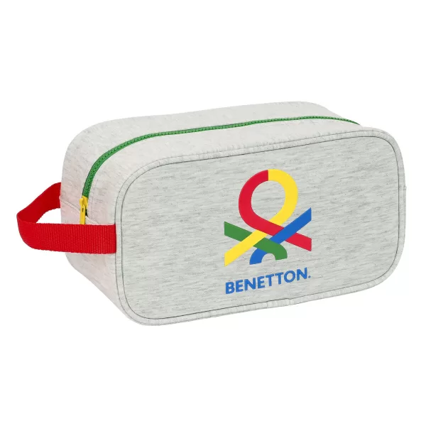 Reisschoenenrek Benetton Pop Grijs (29 x 15 x 14 cm)