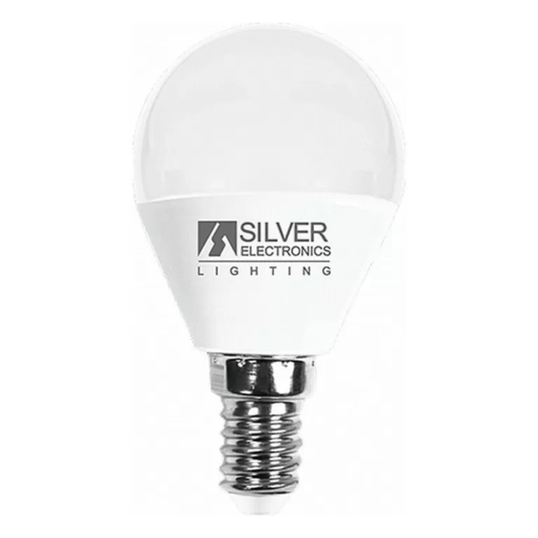 Sferische Ledlamp Silver Electronics E14 7W Warm licht