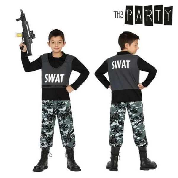 Kostuums voor Kinderen S.W.A.T. Politie (2 pcs)