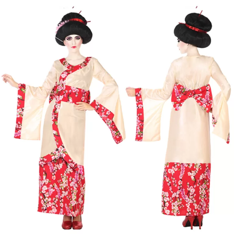 Kostuums voor Volwassenen Roze (2 pcs) Geisha