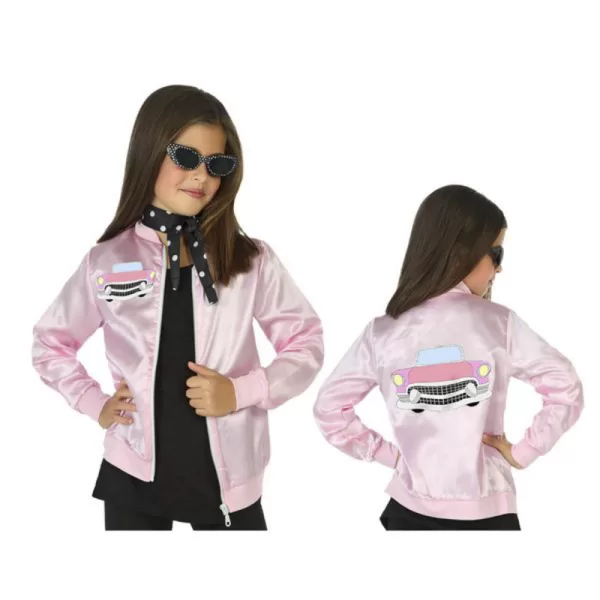Kostuums voor Kinderen Grease Roze (1 Pc)