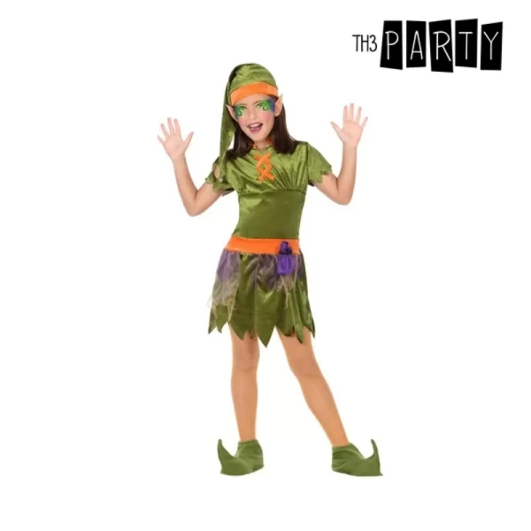 Kostuums voor Kinderen Elf Groen (5 Pcs)