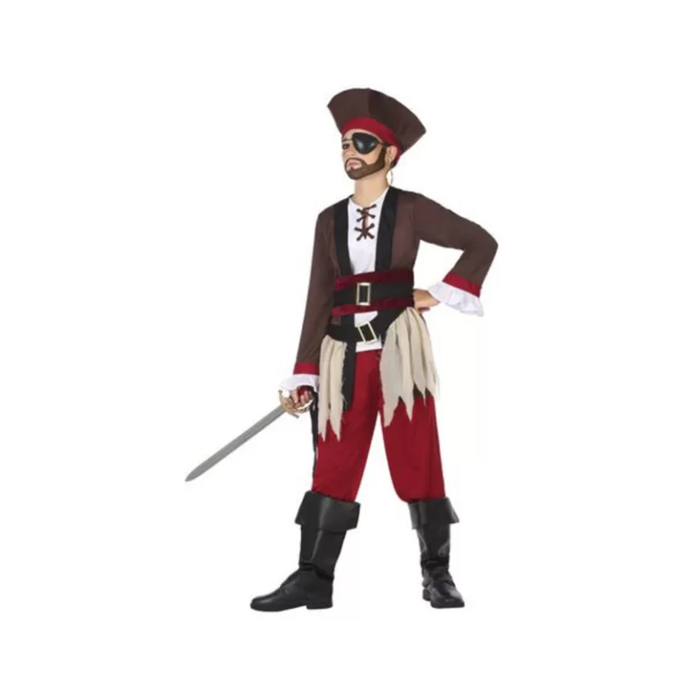 Kostuums voor Kinderen Multicolour Piraten (4 Onderdelen)