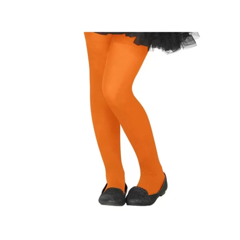 Kousen Meisje Kostuum Oranje