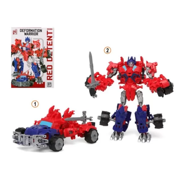 Transformeerbare Super Robot Red Warrior 113365