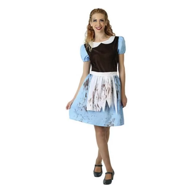 Kostuums voor Volwassenen Alice Halloween Maagdelijke Meid